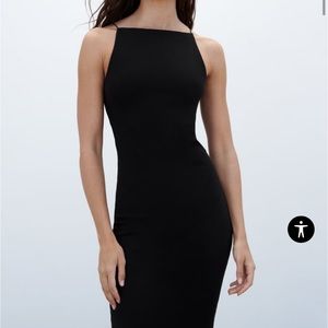 Zara Fitted Halter Strap Dress